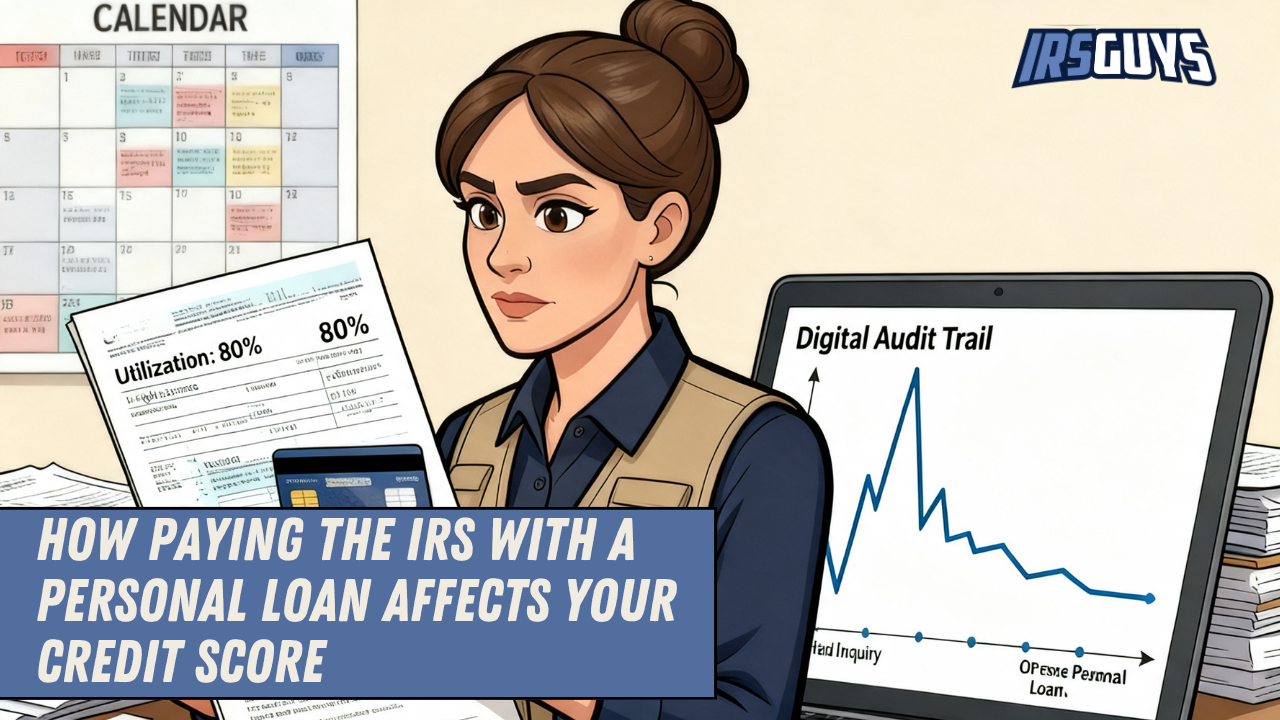 You are currently viewing How Paying the IRS with a Personal Loan Affects Your Credit Score